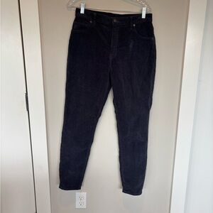 Patagonia Charcoal Corduroy Skinny Pants 30
